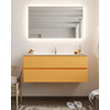 MONDIAZ VICA 120cm badmeubel ocher 2 lades wastafel denia midden met 1 kraangat SW411103 MONDIAZ VICA 120cm badmeubel ocher 2 lades wastafel denia midden met 1 kraangat SW411103