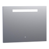 Miroir BRAUER Garnet - 90x70cm - rectangulaire - éclairage LED direct avec fonction dimmable et commande tactile SW278171