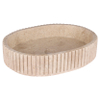 Differnz Ribba waskom - 50x38x12cm - marmer - beige SW1566360