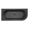 Xenz charley xs baignoire d'angle, gauche 165x75x58 ébène. déversoir à fente. vidage noir mat SW382103 Xenz charley xs baignoire d'angle, gauche 165x75x58 ébène. déversoir à fente. vidage noir mat SW382103