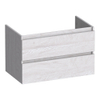 BRAUER Joy meuble sous-lavabo 80 2 tiroirs softclose - sans poignées - 1 découpe pour siphon - Forest Seashell SW1201193