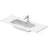 Duravit ME by Starck lavabo-meuble 123x49cm avec 1 trou de robinet avec trop-plein avec WonderGliss blanc SW84173