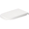 Duravit D-code Vital WC-zitting - 49x36.1x4.3cm - met softclose - met quickrelease - kunststof - afneembaar - wit glanzend 0295866