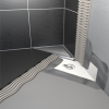 Easy Drain AquaJewels Delta Zero brossé 20x20cm avec évacuation latérale 50mm siphon 30/35/50mm inox AJDE ZM 2302212 Easy Drain AquaJewels Delta Zero brossé 20x20cm avec évacuation latérale 50mm siphon 30/35/50mm inox AJDE ZM 2302212