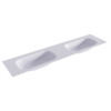 Mondiaz BIG small Cale solid surface inbouw wastafel 190cm dubbel SW434264 Mondiaz BIG small Cale solid surface inbouw wastafel 190cm dubbel SW434264