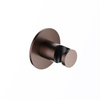 Hotbath Ace Support mural - pour douchette - Cuivre brossé PVD SW1127005