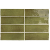 Equipe Ceramicas Premium Koko Carrelage mural - 15x5cm - 8mm - Vert SW1150797