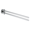 GROHE Essentials Porte-serviettes - 45cm - double - pivotant - chrome 0438135