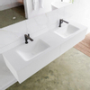 MONDIAZ LAGOM 170cm badmeubel solid surface talc 2 lades Wastafel cloud dubbel 2 kraangaten SW409035 MONDIAZ LAGOM 170cm badmeubel solid surface talc 2 lades Wastafel cloud dubbel 2 kraangaten SW409035