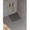 Riho Nuvia Douchevloer - 80x80cm - antibacterieel - purite - stone grey SW1585112