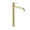 Crosswater 3ONE6 Lever Wastafelkraan - verhoogd - geborsteld messing (goud) SW968374