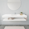 MONDIAZ ALAN 150cm badmeubel solid surface planchet talc Vrijhangende wastafel cloud midden 1 kraangat kleur talc SW408717 MONDIAZ ALAN 150cm badmeubel solid surface planchet talc Vrijhangende wastafel cloud midden 1 kraangat kleur talc SW408717