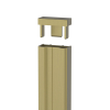 Fortifura Galeria Profil d'élargissement Porte de douche - profil 10mm - laiton brossé SW1224229