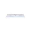 H&R Badmeubelen Gala Wastafel - 101x46x2cm - 0 kraangaten - keramiek wit SW235650