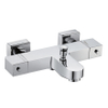 Sanimar Padova Bad thermostaat kraan Chroom SW724292 Sanimar Padova Bad thermostaat kraan Chroom SW724292