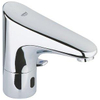 Grohe Europlus E Waterbesparende Wastafelkraan - met infrarood - met menging - met transformator 230V - chroom 0442375