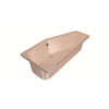 Xenz Lagoon compact ligbad 160x75x45cm rechts met poten zonder afvoer Acryl Bahama beige Hoogglans SW102966 Xenz Lagoon compact ligbad 160x75x45cm rechts met poten zonder afvoer Acryl Bahama beige Hoogglans SW102966