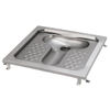 Franke Campus Hurktoilet 75.5x20x75.5cm chroom SW339514 Franke Campus Hurktoilet 75.5x20x75.5cm chroom SW339514