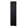 Sanicare Denso radiator - 40x180cm - elektrisch - 948 watt - rechts - thermostaat chroom - mat zwart SW1000731