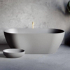 Riho Bilbao Baignoire îlot - 170x80cm - solid surface - Anthracite mat SW956559