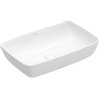 Villeroy en Boch Artis opzetwastafel rechthoekig 58x38cm zonder overloop wit 1025296 Villeroy en Boch Artis opzetwastafel rechthoekig 58x38cm zonder overloop wit 1025296