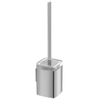 Nemo Stock Collection Zelo toiletborstelgarnituur - 10x11x39cm - aluminium - wandmontage - chroom SW477233
