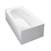 Best Design Baignoire îlot 180x93x55cm avec trop-plein Solid Surface blanc mat SW108335 Best Design Baignoire îlot 180x93x55cm avec trop-plein Solid Surface blanc mat SW108335