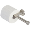 Geesa Nemox Toiletrolhouder Stainless Steel Reserveclosetrolhouder - zonder klep dubbel RVS - geborsteld GA70682