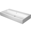 Duravit Vero Air wastafel geslepen zonder kraangat met overloop 100x47cm wit SW156912 Duravit Vero Air wastafel geslepen zonder kraangat met overloop 100x47cm wit SW156912