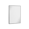Crosswater MPRO Spiegel met verlichting - 70x50cm - LED - verticaal/horizontaal - geborsteld slate gunmetal (antraciet) SW1026475