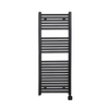 Sanicare Lumara Radiateur electrique - 120x50cm - 750W - thermostat noir - en bas à droite - wifi - aluminium - noir mat SW1581494
