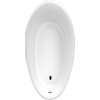 Villeroy & Boch Aveo kunststof bad quaryl ovaal 190x95x44.3cm incl. poten mat wit SW454161 Villeroy & Boch Aveo kunststof bad quaryl ovaal 190x95x44.3cm incl. poten mat wit SW454161