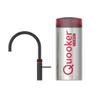 Quooker BE Fusion Round robinet d'eau bouillante - bec pivotant - réservoir Combi - Eau chaude / eau bouillante - Noir brillant SW795585