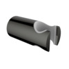 Best Design Moya handdouchehouder opbouw messing gun metal SW452705 Best Design Moya handdouchehouder opbouw messing gun metal SW452705