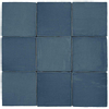 SAMPLE Roca St Tropez Carrelage mural 13x13cm 8.5mm pâte blanche Azul SW914446