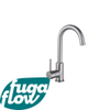 FugaFlow Eccelente Sobrado Mitigeur lavabo rehaussé avec bec rotatif Inox brossé PVD SW1123476