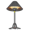 Eurom Chauffage de terrasse PD1500 Modèle de table 95cm 1500watt Anthracite SW539120