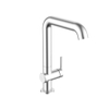 Crosswater 3ONE6 Lever Wastafel Mengkraan - verhoogd - RVS SW928045