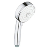 GROHE New Tempesta Cosmopolitan douchette à main avec 4 types de jets 9,5L/min. chrome/blanc SW108128