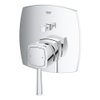 Grohe Grandera Partie de finition pour robinet de bain encastrable avec inverseur Chrome SW236913 Grohe Grandera Partie de finition pour robinet de bain encastrable avec inverseur Chrome SW236913