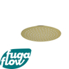 FugaFlow Eccelente Sobrado Pommeau de douche 25cm rond 6mm Laiton brossé SW1123285