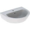 Geberit Renova wastafel - 55cm - 1 kraangat - met overloop - wit SW417332