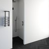 Saniclass Create douchedeur 60x200cm profielloos met antikalk en 8mm veiligheidsglas zwart mat SW223721 Saniclass Create douchedeur 60x200cm profielloos met antikalk en 8mm veiligheidsglas zwart mat SW223721