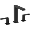 Hansgrohe Tecturis E 3-gats wastafelkraan - 150 met PushOpen - waste set - mat zwart SW918501