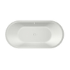 Xenz Rens vrijstaand bad 190x90x60 edelweiss met afvoer/overloop chroom SW103441 Xenz Rens vrijstaand bad 190x90x60 edelweiss met afvoer/overloop chroom SW103441