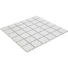La Mosaic Factory Barcelona carreau mosaïque - 30,9x30,9cm - carrelage mural - Carré - Porcelaine Extra Blanc Brillant SW62169