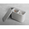 Ideavit solidcase opbergbox 14x7x10.2cm solid surface wit mat SW704721