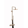 Plieger Roma système de douche thermostatique or rose brossé SW453828