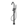 Wiesbaden Caral Mitigeur thermostatique baignoire sur pied mat noir SW385097