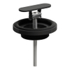 Clou bonde et raccord de siphon pour fontaine Flush/First noir mat SW374357
